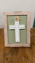 ✝️ Rustic Decorative Cross Picture ✝️