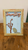 🌳 Rustic Family Framed Picture Décor 🌳