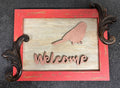 Framed Bird Welcome Picture