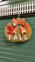 Custom Made Fall Pumpkin Sign