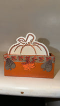Custom Made Cream Pumpkin Coaster Set (4)
