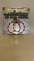 Galvanized Metal Fall Pumpkin Handmade Sign