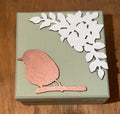 🌿 Handmade Bird & Floral Keepsake Box 🌿