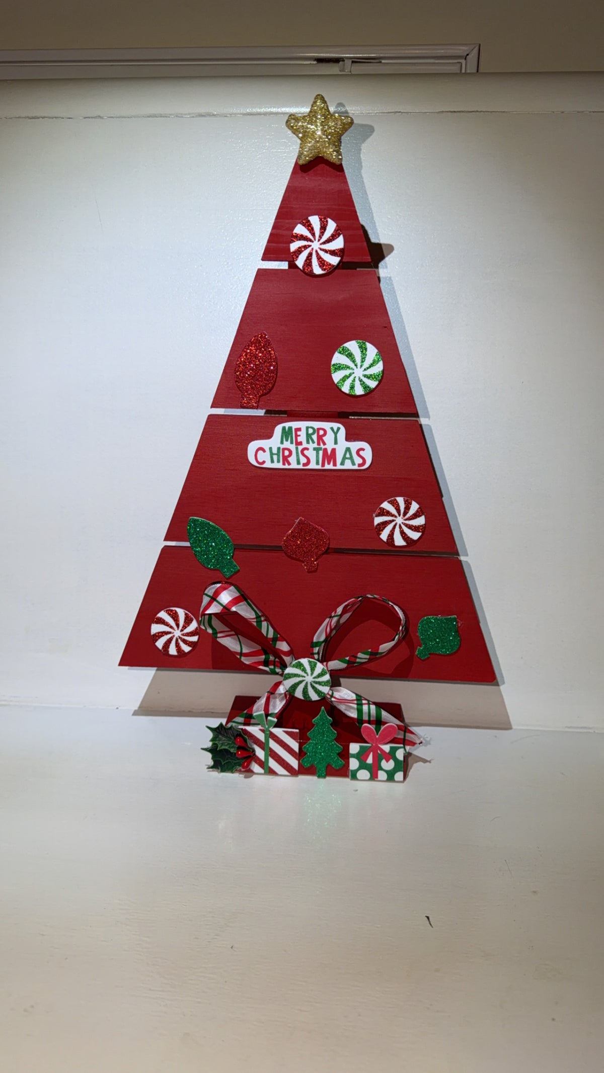 Custom Made Christmas Tree Plaques