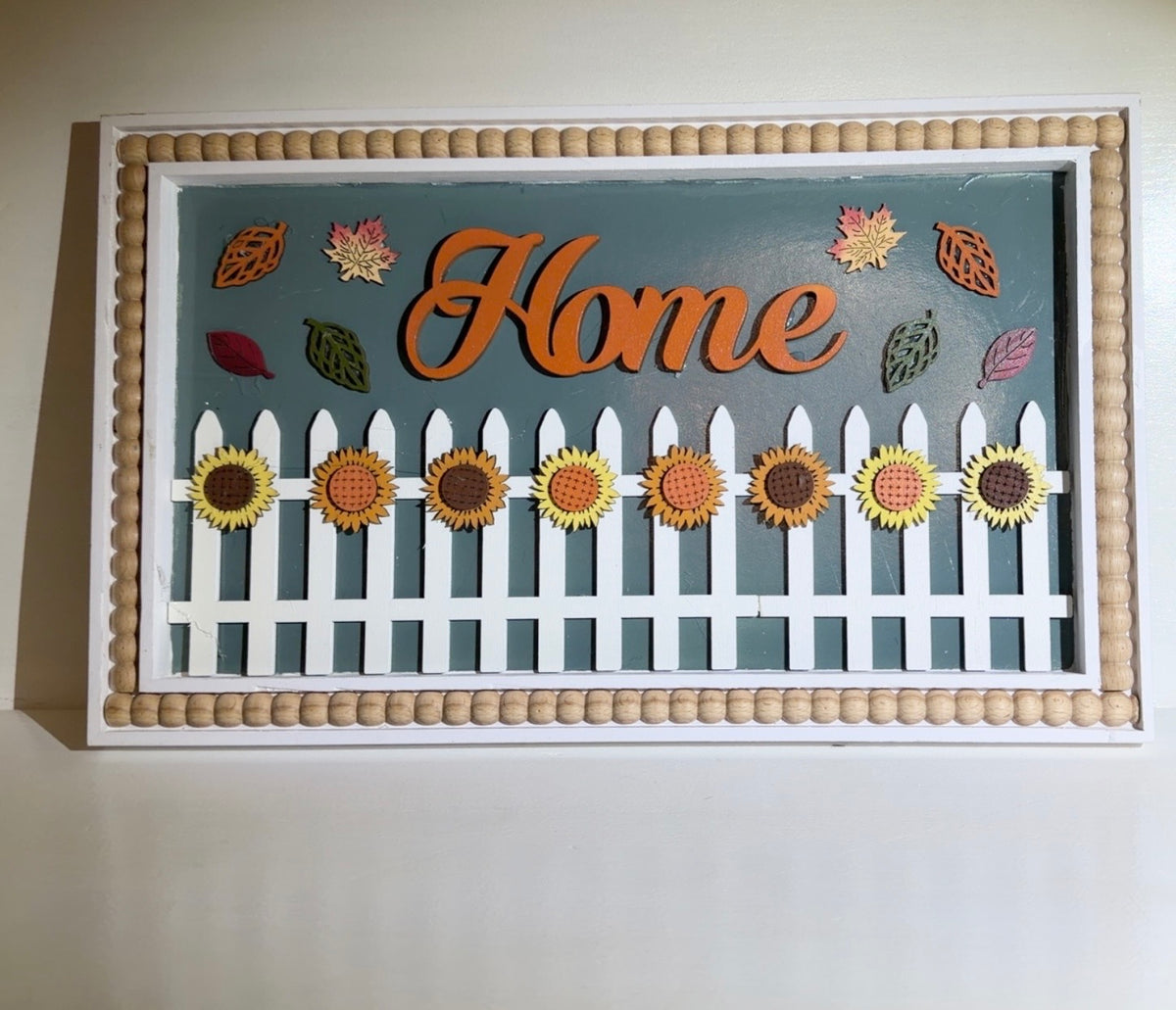 Custom Made Home Sunflower Fall Sign 🍁