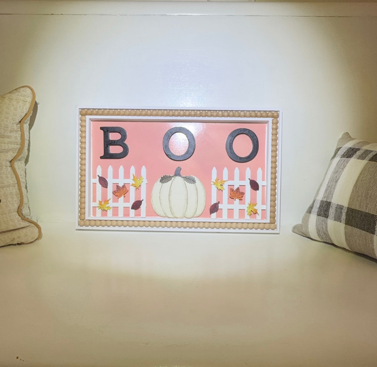 Custom Made Boo Fall Sign
