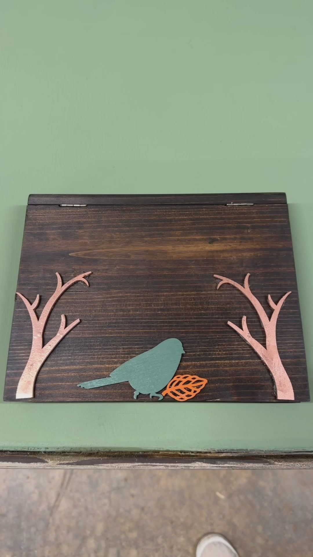 Custom Made Bird Keepsake Box