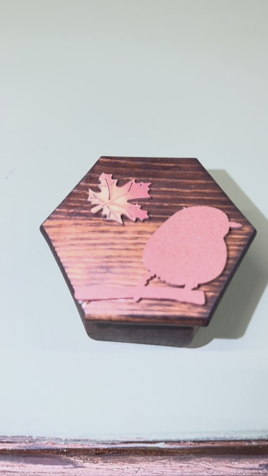 Handmade Bird Jewelry Box