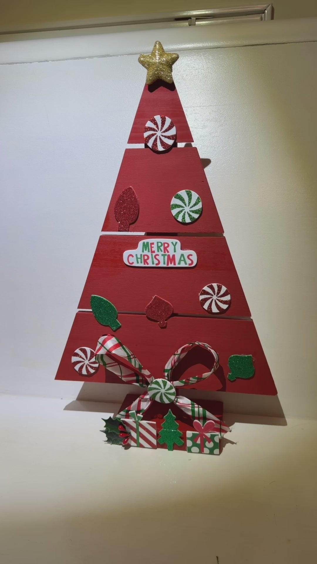 Custom Made Christmas Tree Plaques