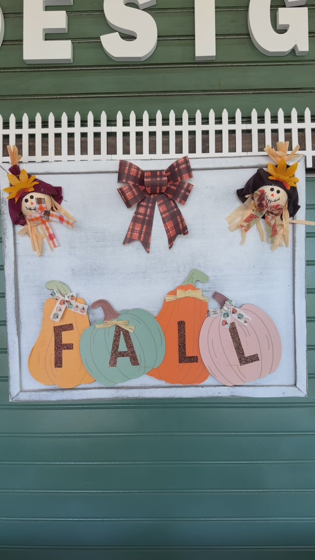 Fall Gourd Sign