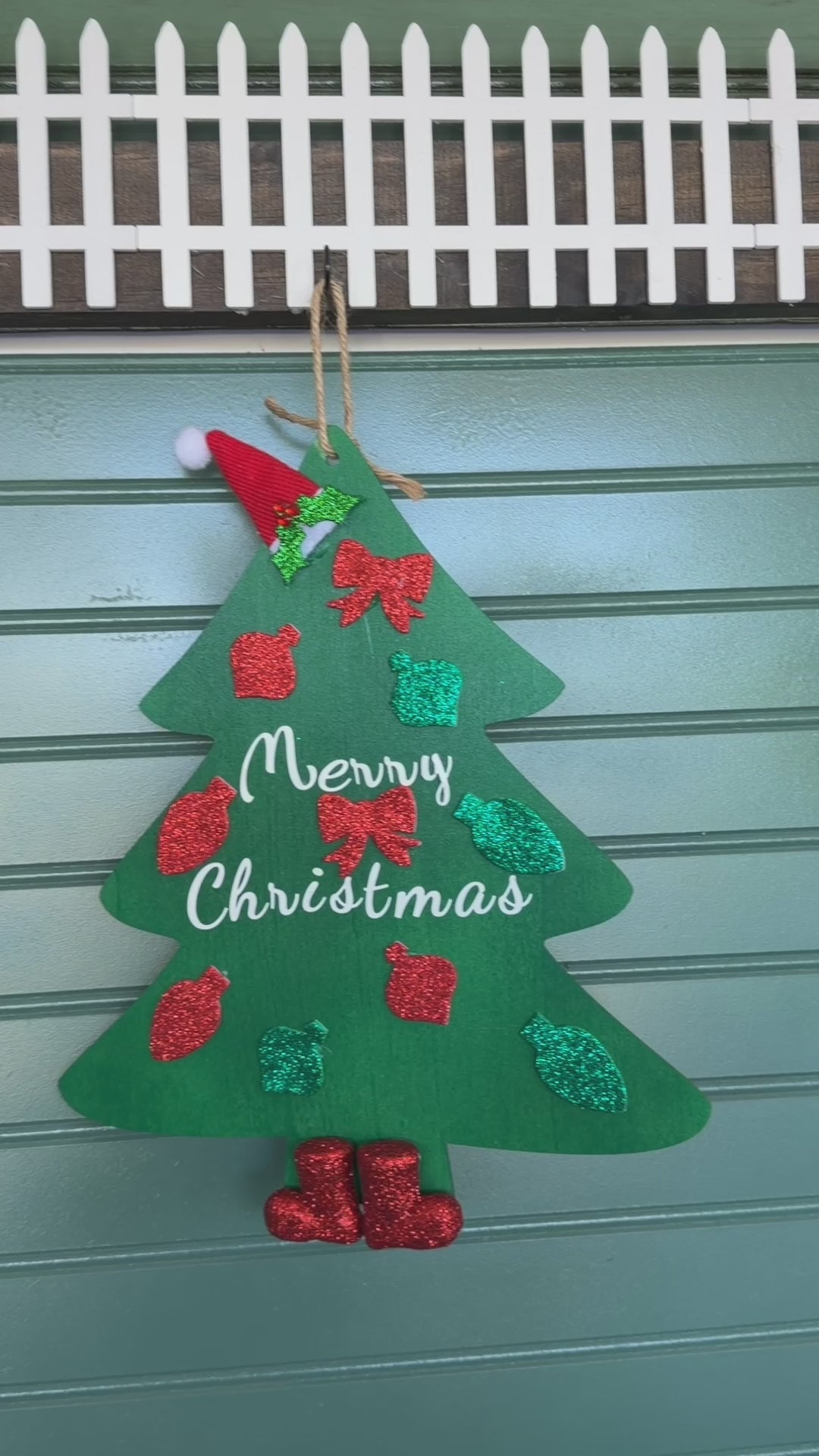 Christmas Tree Sign